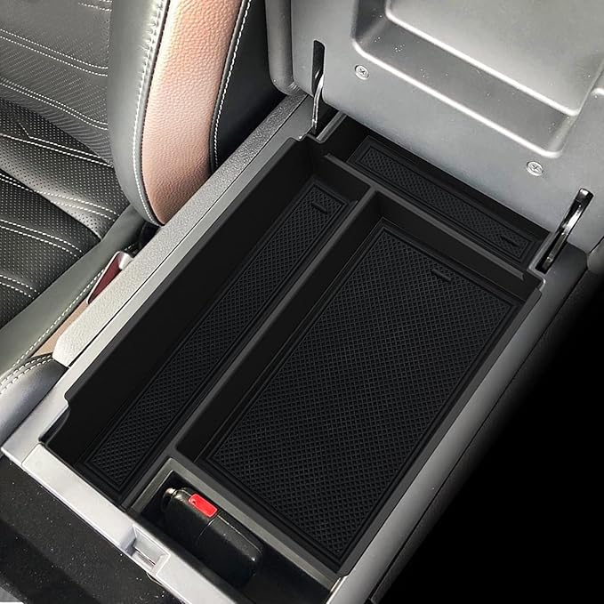 SHAOHAO for 2025 2026 Nissan Pathfinder Center Console Organizer Tray 2022 2023 2024 2025 2026 Pathfinder S/SV/SL/Rock Creek/Platinum Armrest Storage Box Pathfinder 2025 2026 Accessories Organizer