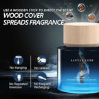 Car Air Freshener 50ML (1.7 FL OZ) Car Air Fresheners Perfume - Spicy Sandalwood Fragrance Oil Air Diffuser for Car, 180+ day