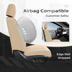 Coverado Car Seat Covers, Front Covers for Cars, Car Seat Cover Front Seats, Automotive Seat Cover, Waterproof, Leather Car S
