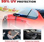35% VLT Ceramic Car Window Tint Film (20In x 20Ft), 99% UV & 96% IRR Blocks, 5-Layer Automotive Tints for Privacy Sun & Glare Protection Heat Blocking Scratch Resistant