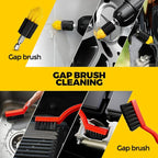 Holikme 22Pack Drill Brush Attachments Set, Scrub Pads & Sponge, Buffing Pads, Power Scrubber Brush, Car Polishing Pad Kit,Wa