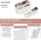 24 PCS Drawer Organizer Clothes