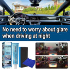 Glashiny - Glass Oil Film Removal Cream,Car Glass Oil Film Cleaner,Glass Oil Film Remover,Glashiny Glass Cleaner for Car (3PC