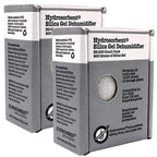 HYDROSORBENT Silica Gel Dehumidifier (200gm - 2 Pack) - Silica Gel Packets w/Built-in Color Changing Indicator for