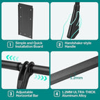 Put Down Closet Rod 2 Pack, Adjustable 35-47.6 Inch Wardrobe Lift Rail Organizer Two-way Buffering Heavy Duty Wardrobe Hanger