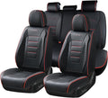 Coverado Seat Covers Full Set, Seat Covers for Cars, Car Seat Cover, Car Seat Protector, Nappa Leather Car Seat Cushion, Wate