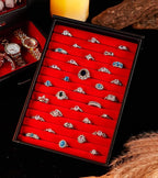 Homde Jewelry Organizer with Transparent Window Necklace Hooks Gift for Women Jewelry Box Display Case for Necklaces Rings Ea