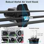 EEEKit Magnetic CD Slot Phone Holder for Car, 20 N52 Strong Magnets Vent Mount, Adjustable CD Slot Car Mount Compatible with iPhone 12-17 Series MagSafe Cases and Smartphones