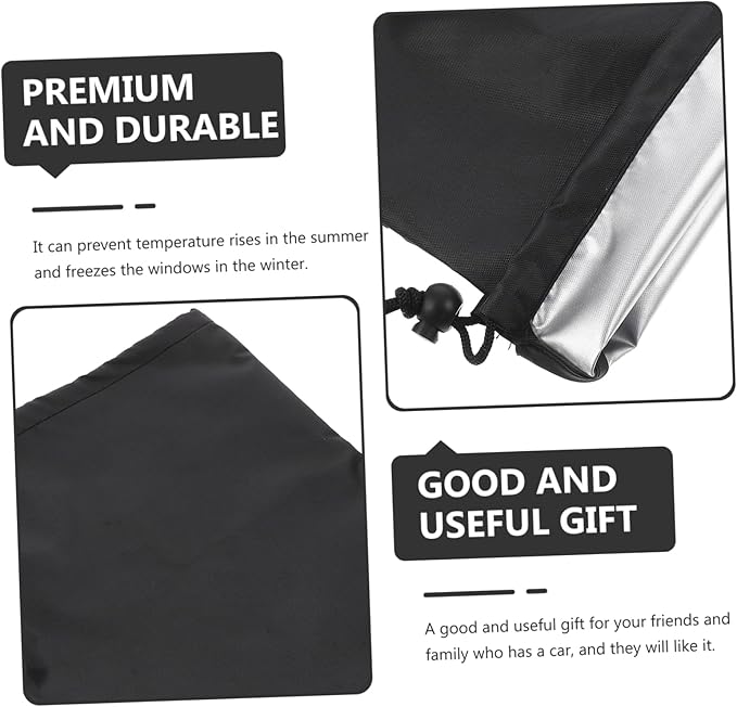 GALPADA 8pcs Rear View Mirror Covers Side Mirror Protective Covers for Cars Design Drawstring for Vehicles