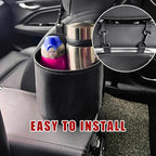 Car Seat Side Large Cup Holder, Waterproof Cup Holder Expander Adapter Bag, Multifunctional Hanging Storage Organizer for Dri
