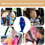 Children seat Belt Pillow Soft, Universal Seatbelt Pillow for Kids, Seat Belt Adjuster and Seatbelt Pillow for Kids Travel, for All Car Seats, Stroller, Pushcar (E)