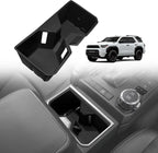 Muslogy Center Console Cup Holder Inserts Compatible with 2025 2026 Toyota 4Runner Accessories Middle Console Armrest Front Drink Stopper Non-Slip Silicone Rubber Organizer Drink Cup Holder Organizer