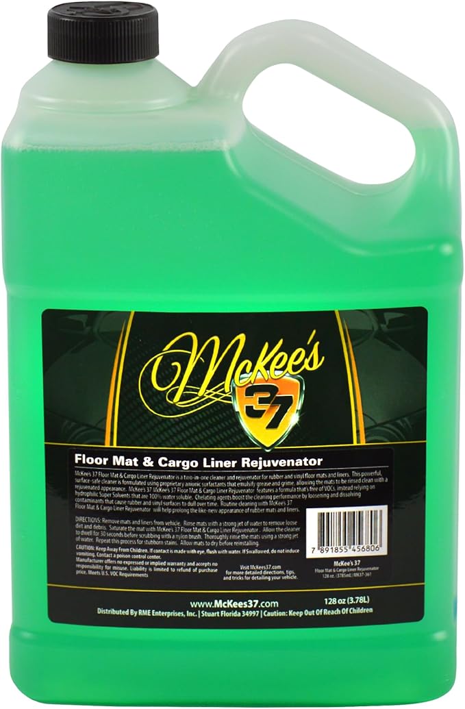 McKee's 37 MK37-361 Floor Mat & Cargo Liner Rejuvenator, 128 fl. oz
