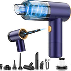 Handheld Car Vacuum Portable Cordless,18000PA High Power Vacuum Cleaner with Brushless Motor.7 in 1 Mini Hand Held Vacuum Rec