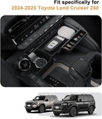2026 Land Cruiser Center Console Organizer - For 2024-2026 Toyota Land Cruiser 250 Console Organizer Storage Box - Compatible with 2024-2026 Toyota Land Cruiser/Land Cruiser 1958 Accessories ABS