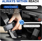 MightY Bear Car Window Breaker Seatbelt Cutter, 2-in-1 Car Emergency Tool, Underwater Glass Breaker for Traffic Accidents and