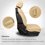 MIROZO Front Seat Covers for Car,2PCS Waterproof Car Seat Covers Faux Leather Automotive Seat Covers Car Seat Protector Vehic