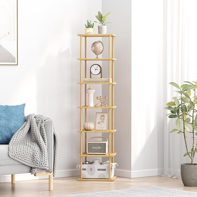 MHXW SXPN Bamboo Free Standing Shoe Rack Shelf Multi Tier Tall Wooden Stackable Shoes Rack Organizer for Closet Front Door En