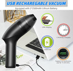4.3Kpa Keyboard Vacuum Cleaner Mini：Handheld Computer Vacuum Cordless for Car Laptop Sewing Machine Portable Keyboard Vac USB