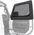 JOYTUTUS Front Wrangler Side Window Sun Shade Camping Window Insect Screen Compatible with Wrangler JK JL Gladiator JT 2007-2026, Car Window Covers for Privacy Blackout 2 Pcs