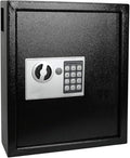 KYODOLED Electronic 40 Keys Cabinet Wall Mount, Digital Key Safe Lock Box, Large Security Lockbox for House Key, Heavy Duty C