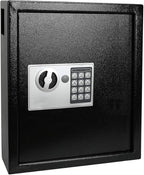 KYODOLED Electronic 40 Keys Cabinet Wall Mount, Digital Key Safe Lock Box, Large Security Lockbox for House Key, Heavy Duty C