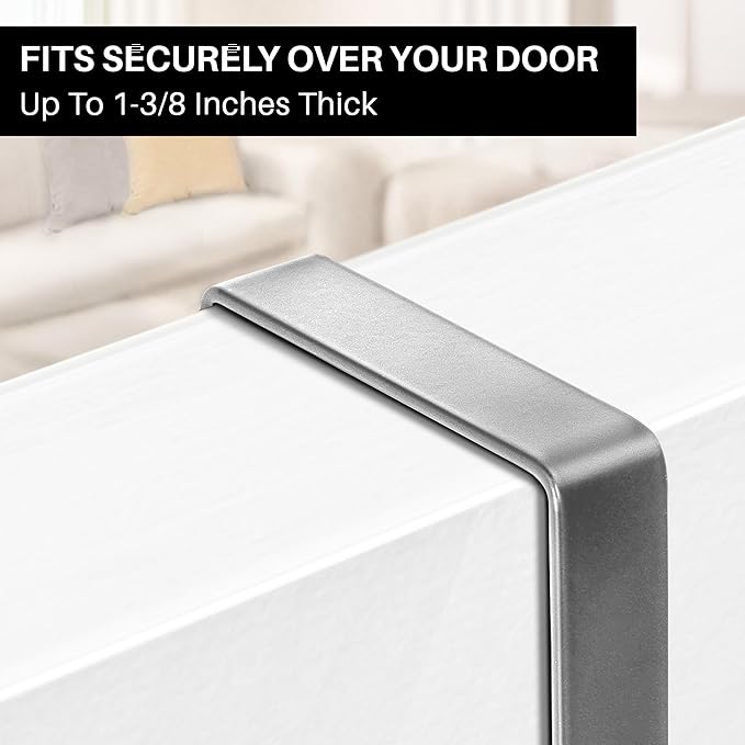 LYNK PROFESSIONAL® HOME™ Over the Door Hooks - 28 Hook – Over the Door Coat Rack Over the Door Hanger - Hanging Towels or Clo