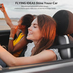 Cute Car Seat Covers for Women and Girl, Front Car Seat Cover, Machine Washable, Airbag Compatible, Driver Seat Cover, Fit (S