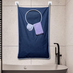 KEEPJOY 2 Pack Large Hanging Laundry Hamper Bag, 35x21.6 Inch Oversized Clothes Hanging Laundry bag with Hooks, Perfect for M