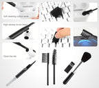 ImmacuKit 18-in-1 Electronic Device Cleaning Kit with Magic Cleaner Gel -Use On Phone, Earbuds, Laptop, Keyboard, Smart Watch