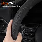 XHRING Car Steering Wheel Cover for Honda Civic Accord CRV HRV Pilot Passport Odyssey Element Insight Fit Ridgeline Clarity C