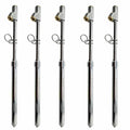 150 Psi Professional Semi Truck Tire Pressure Gauge and Dually Truck Air Gauges. for RV Tire Pressure, Cars, and Drivers with Bad Knees. Dual Head Chuck and Heavy Duty Design. 5 Gauges