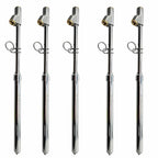 150 Psi Professional Semi Truck Tire Pressure Gauge and Dually Truck Air Gauges. for RV Tire Pressure, Cars, and Drivers with Bad Knees. Dual Head Chuck and Heavy Duty Design. 5 Gauges