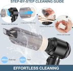 Portable Handheld car Vacuum Cleaner, 16000PA Vacuum Suction, Equipped with Two high-Efficiency Filters, Used for Cleaning ca