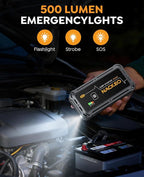 Car Jump Starter 7000A Car Battery Jump Starter Portable Pack for Up to All Gas and 10.0L Diesel Engine 12V Jump Box, Jump