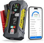 LOKITHOR JT400 12V Jump Starter and Battery Tester 2-in-1, 2500A Battery Jumper Starter Portable for Up to 8.5L Gas &