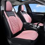 Coverado Leather Seat Covers, Car Seat Cover Front Seats, Waterproof Seat Covers, Luxury Faux Leather Car Seat Protectors, Bl