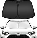 ARISMOTOR Windshield Sun Shade for Toyota RAV4 2019-2025 2026, Custom Fit Foldable Front Window Sunshade Sun Visor Protector, Block UV Rays Keep Your Car Cooler