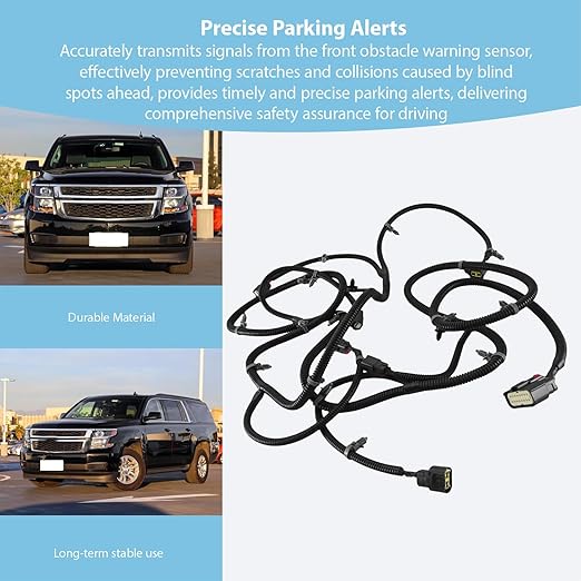 Front Bumper Parking Aid Wiring Harness 84307173 Fit for Chevrolet Tahoe 2015 2016 2017 2018 2019, Chevrolet Suburban 2015 20