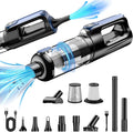 Car Vacuum Portable Cordless, 18000Pa 2 in 1 Vacuum Cleaner&Air Duster, 130W Brushless Motor Handheld Vacuum Cordless with 78