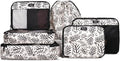 Jadyn Packing Cubes for Travel, 6-Piece Large Packing Cube Organizer Set for Suitcase, Duffel Bag, Luggage, Multiple Sizes Tr
