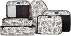 Jadyn Packing Cubes for Travel, 6-Piece Large Packing Cube Organizer Set for Suitcase, Duffel Bag, Luggage, Multiple Sizes Tr