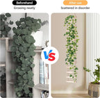 Wooden Rope Ladder Wall Hang, 1 Piece 7.87x59in Wooden Branch Ladder Climbing Plants Trellis Hanging Ornaments Ladder for Hom