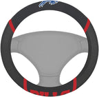 FANMATS NFL Unisex-Adult Embroidered Steering Wheel Cover