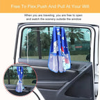Car Sun Shade for Baby Kids Children 2 Pack Car Side Window Curtain Protector Protects from Sun Glare Heat Blocks UV Rays Glare Car Interior Sun Blocker Blind (Night)