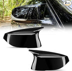 ACLONG Glossy Black Mirror Cover Caps Rearview Side Mirror Covers Fit for Infiniti Q50 2014-2022 Infiniti Q60 2017-2022 Left Driver Side Right Passenger Side-2 PCS