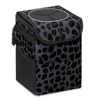 Car Trash Can – Multi-Purpose, Lightweight and Portable with Durable Water-Resistant Coating, No Installation Required, Practical and Ample Capacity, Variety of Colors.Black Leopard Print