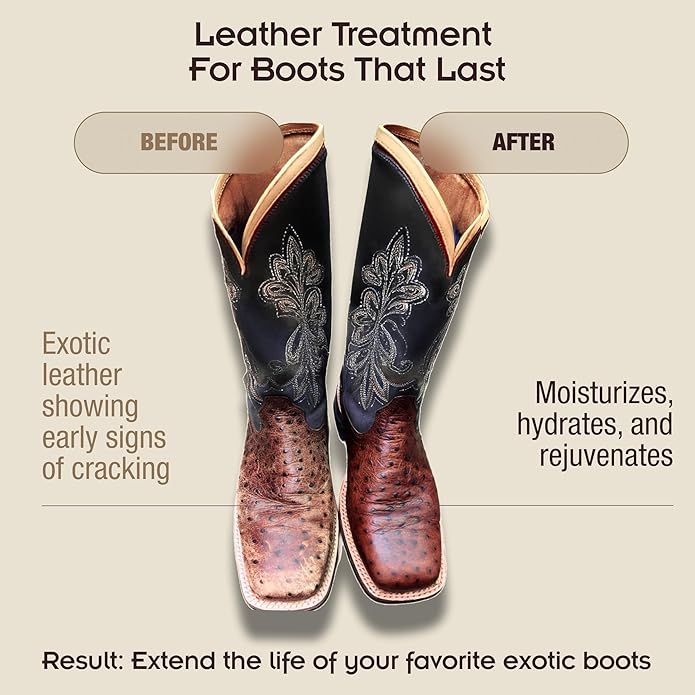 Griffin Leather Boot Conditioner, 8 oz – Deep Conditioning & Moisturizing Formula – Non-Greasy Leather Conditioner for Boots