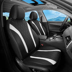 FLORICH Car Seat Covers Front Seat, Leather Seat Covers for Cars, Waterproof Car Seat Protector Breathable, Front Seat Covers