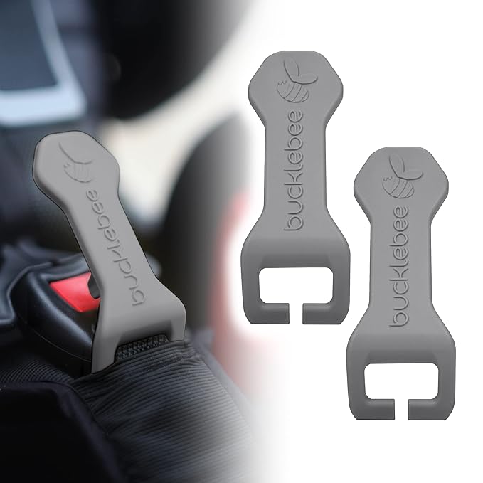 Bucklebee Easy Car Seat Buckle Release Aid for Children Unbuckle Car Seat Release Tool - Button Pusher - Opener for Nails - B